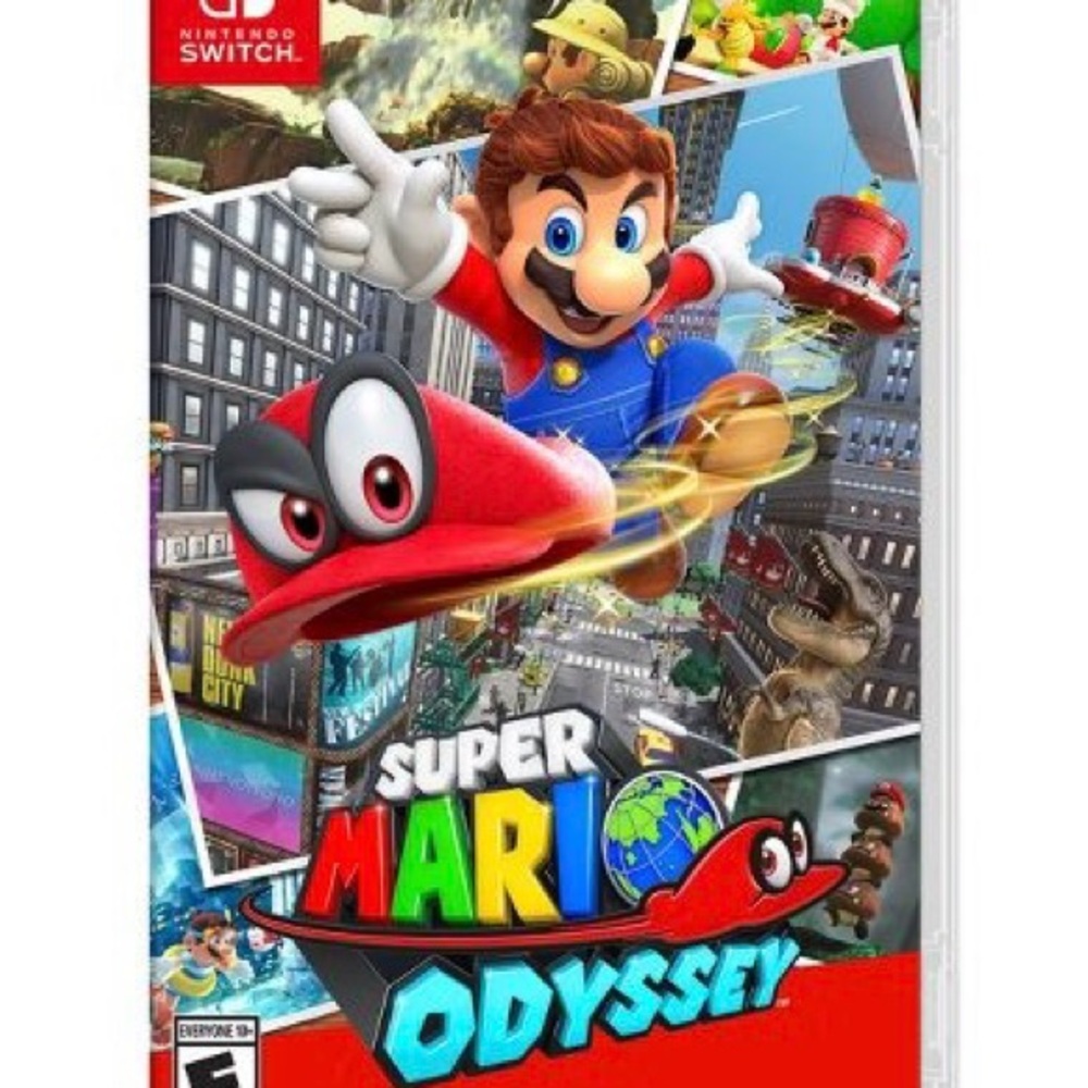 Nintendo Super Mario Odyssey - Red, Blue, Yellow